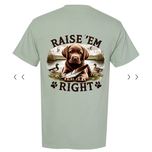 Youth Raise ‘Em Right Tshirt