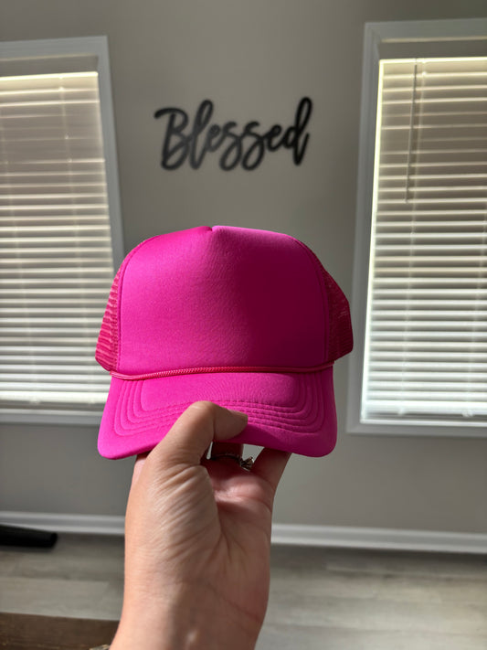 Custom foam trucker hat